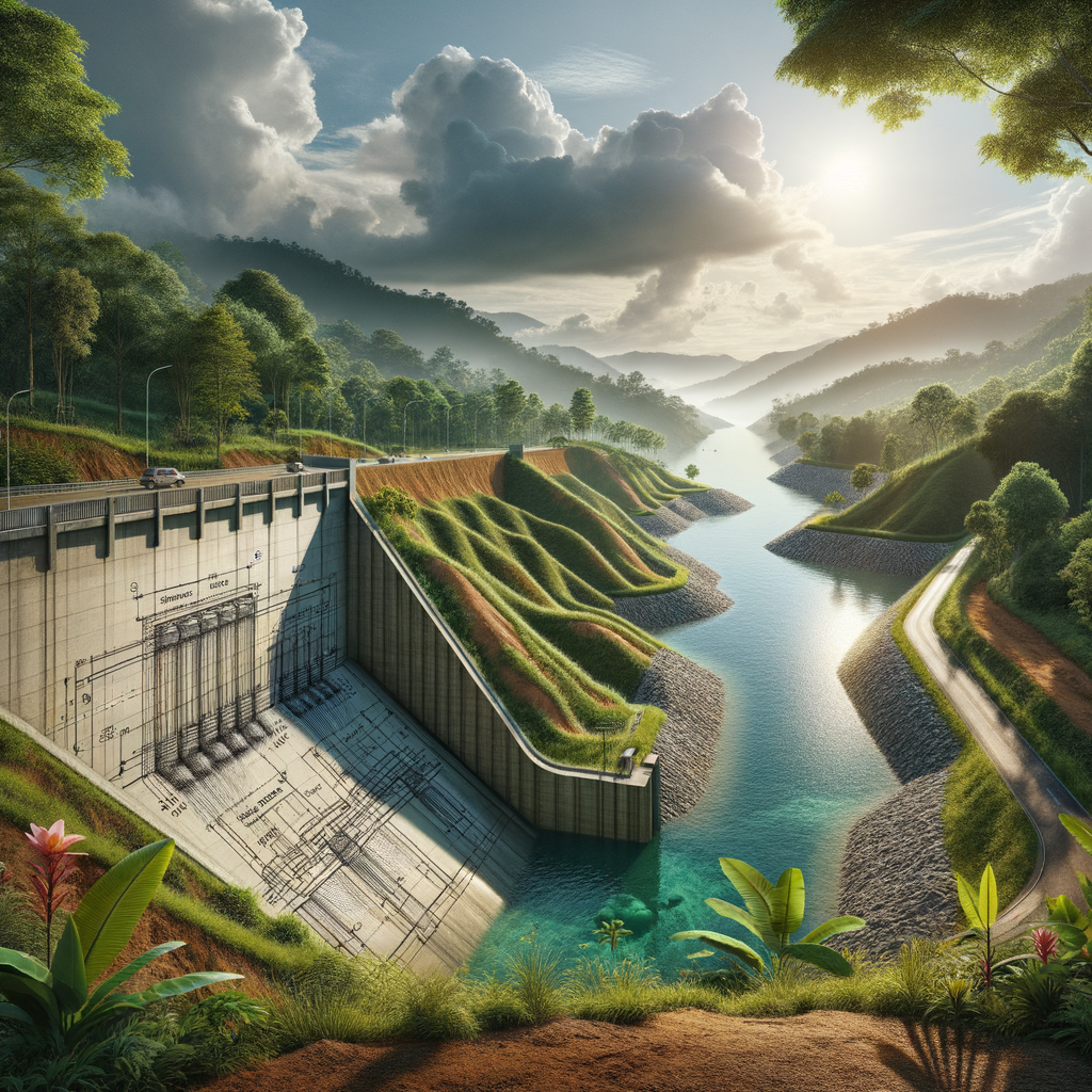 Key components of Detention ponds or basins in Malaysia’s drainage design guidelines