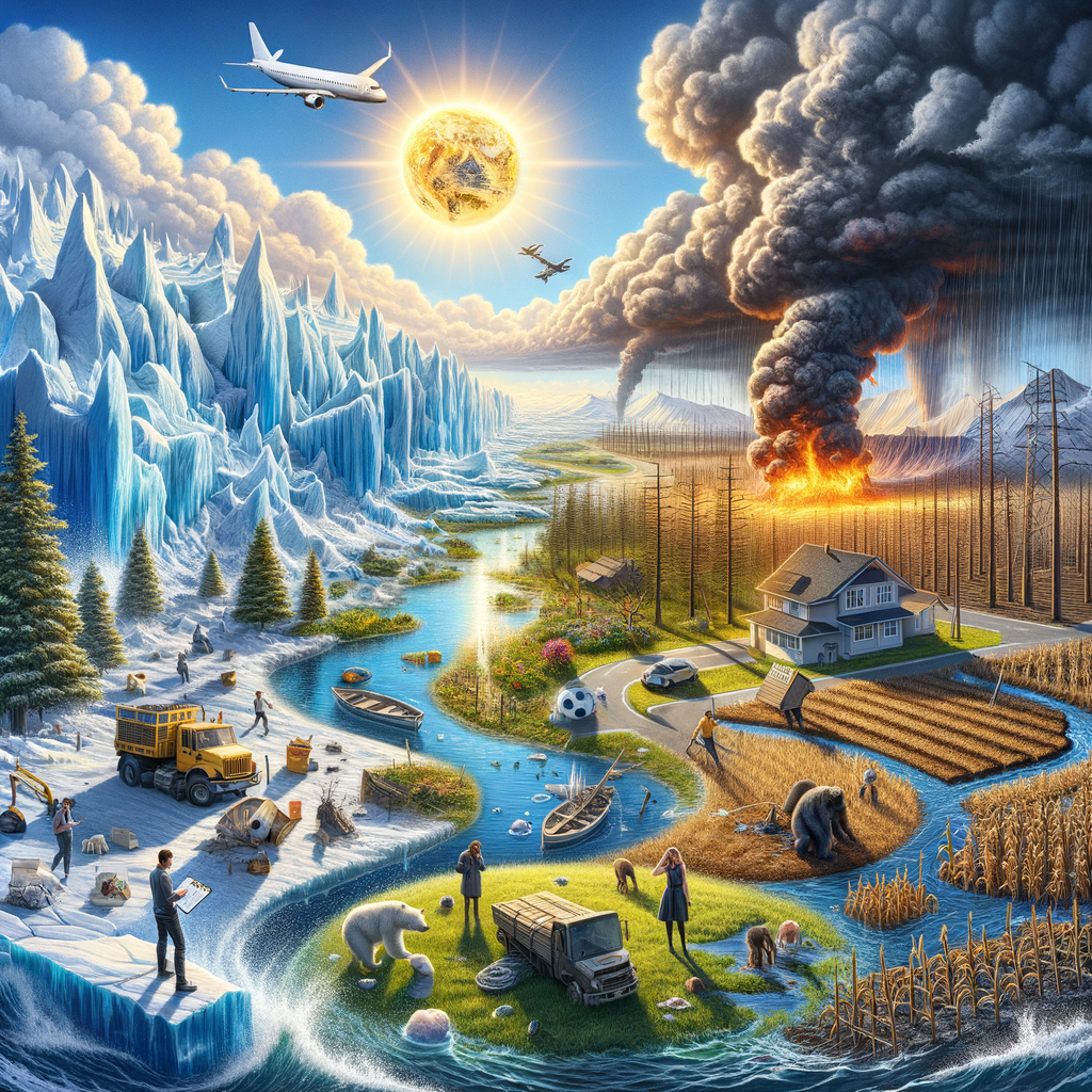 The Rise of Flash Floods and High Wind Velocities: Challenges of Global Warming