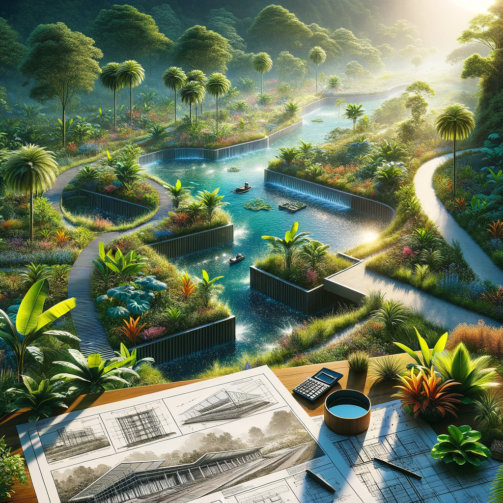 Best practices for designing detention ponds in Malaysia