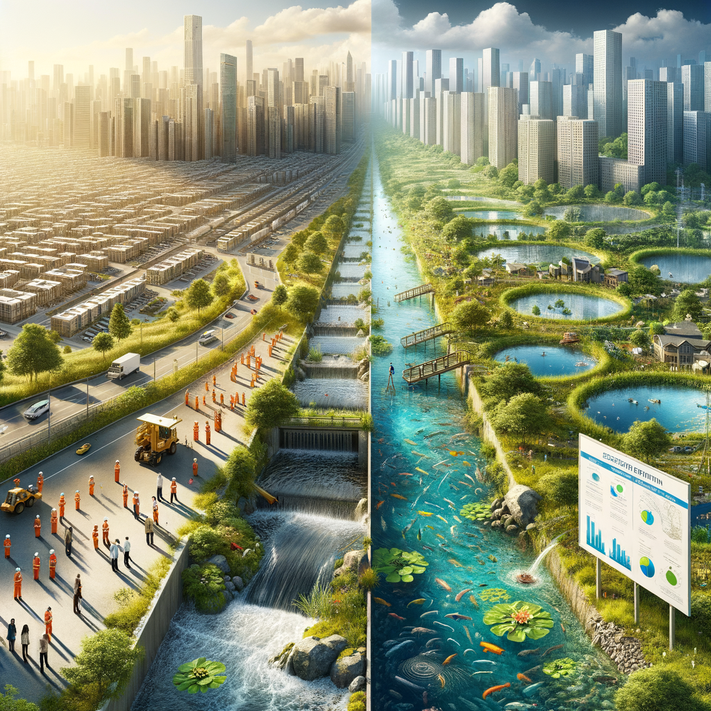 Benefits of incorporating OSD and Detention ponds in urban development projects