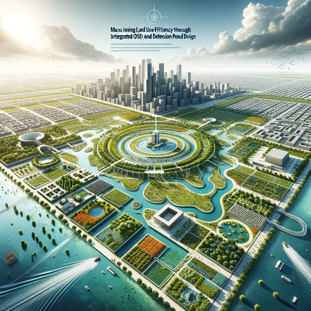 Maximizing land use efficiency through integrated OSD and Detention pond design