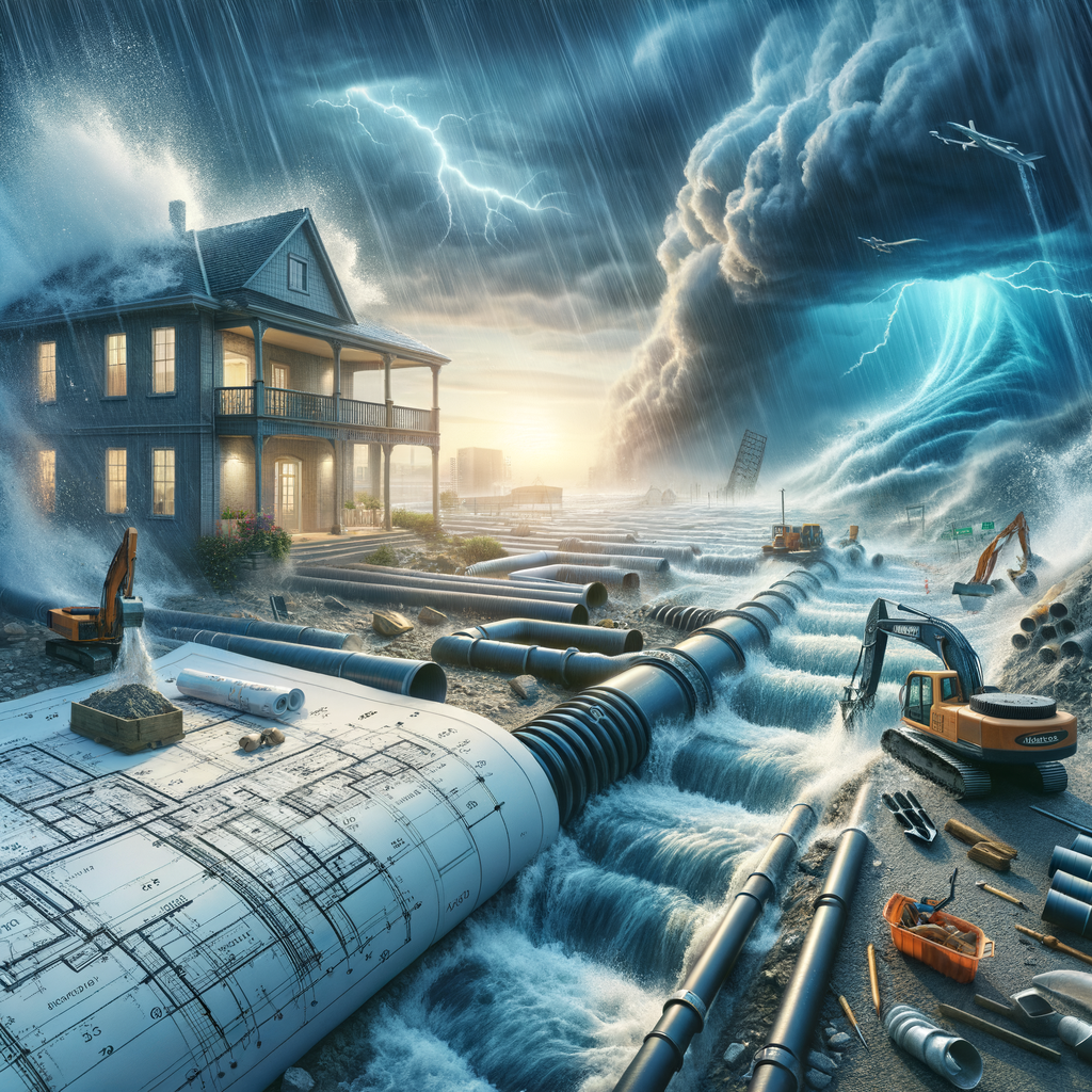 Designing resilient drainage systems to withstand increasingly severe storms