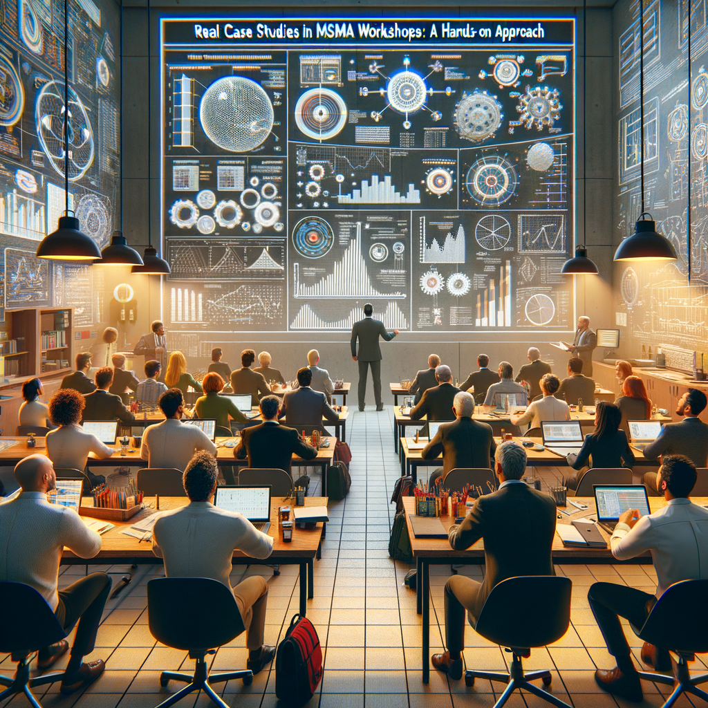 Real Case Studies in MSMA Workshops: A Hands-On Approach