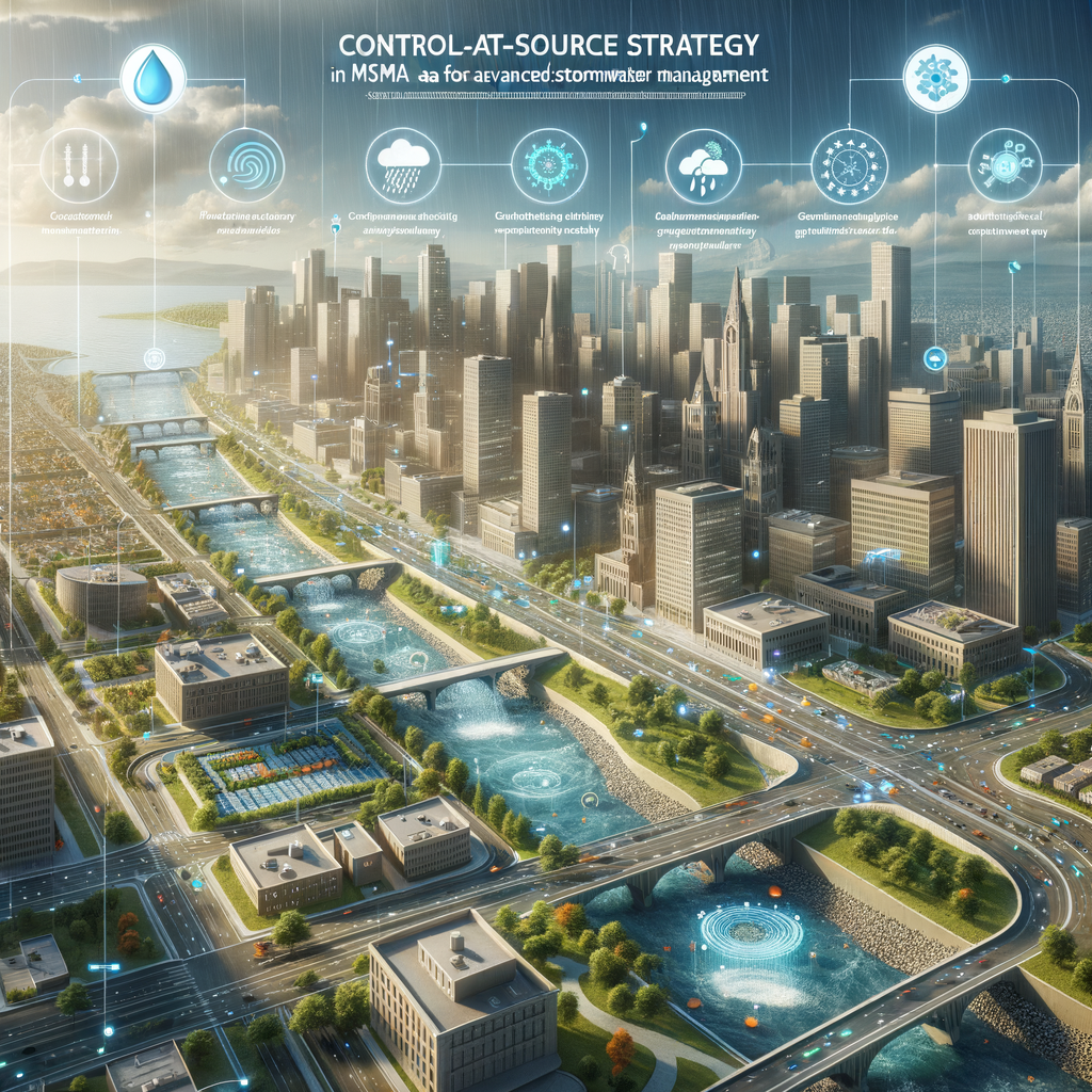 Exploring the Control-at-Source Strategy in MSMA for Effective Stormwater Control