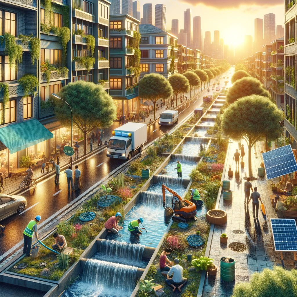 Enhancing Urban Planning with Sustainable Drainage Solutions