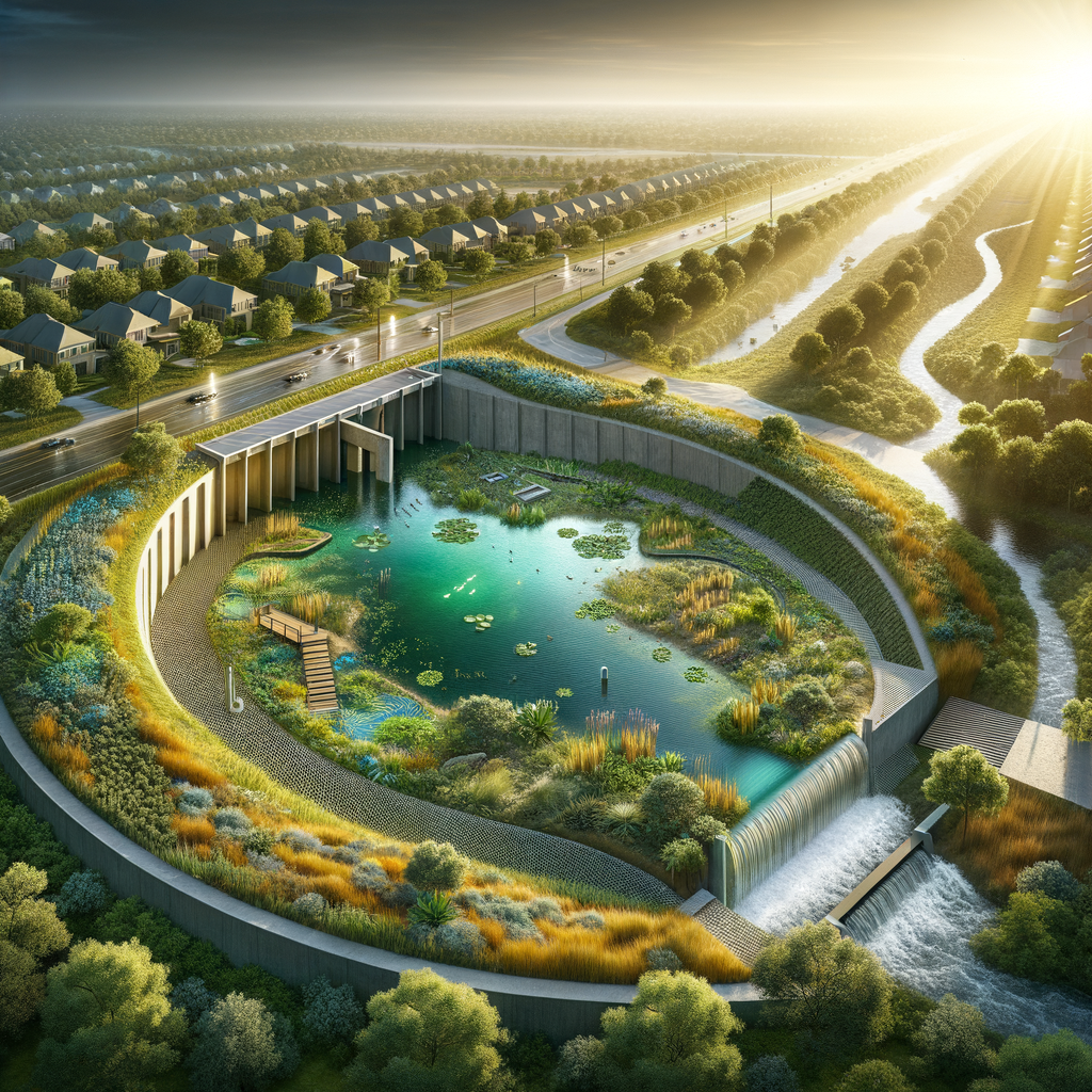 Innovations in Detention Basin Design for Flood Control